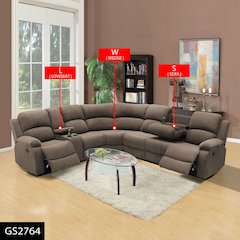 Max Power Recliner Living Room Set Peanut