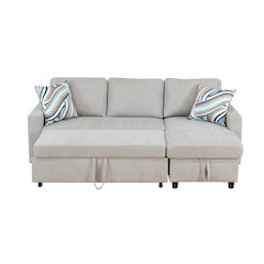 Sectional Sofa Set For Living Room In Grey Color
