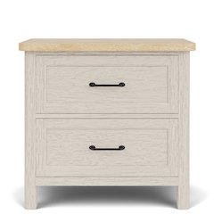 Glenndale Two Drawer Nightstand