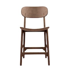 Solvang Wood Counter Stool - Carbonite Finish
