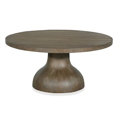 Bosley Lt. Brown Porpoise Round Cocktail Table