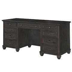 Sutton Place Weathered Charcoal Credenza