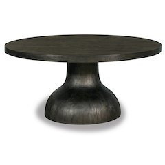 Bosley Coffee Bean Round Cocktail Table