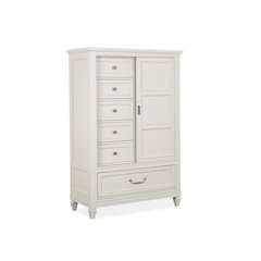 Willowbrook Egg Shell White With Slight Rub Through Door Chest