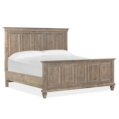 Lancaster Dovetail Grey King Panel Bed