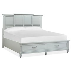 Glenbrook Pebble King Panel Storage Bed