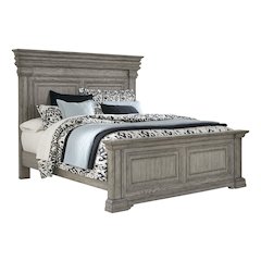 Pulaski Madison Ridge Heritage Taupe King Panel Bed