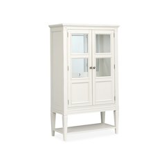 Willowbrook Egg Shell White Display Cabinet
