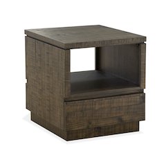 Baisden Tobacco Rectangular End Table