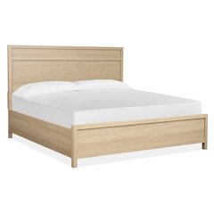 Merrifield Sandstone Beige Queen Panel Bed