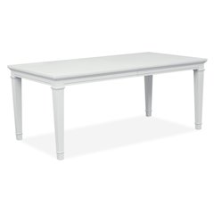 Charleston White Dove White Extendable Rectangular Dining Table