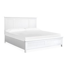 Windmill Harbour White Whisp And Sand King Panel Bed
