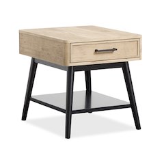 Fletcher Driftwood Rectangular End Table