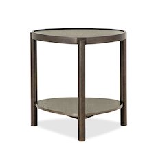 Hadleigh Black Coffee Bean Shaped Accent End Table