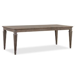 Lancaster Dovetail Grey Extendable Rectangular Dining Table