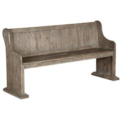 Tinley Park Dove Tail Grey Bench
