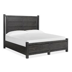 Plum Creek Ravenwood Black Queen Panel Bed
