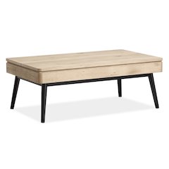 Fletcher Driftwood Lift Top Storage Cocktail Table