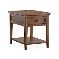 Bay Creek Toasted Nutmeg Rectangular End Table