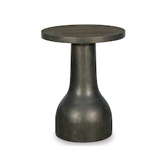 Bosley Coffee Bean Round Accent Table