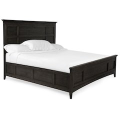 Westley Falls Graphite Queen Panel Bed