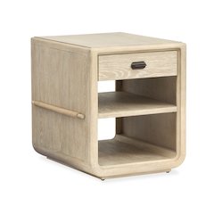 Sunset Cove Sanibel Brown Chairside End Table