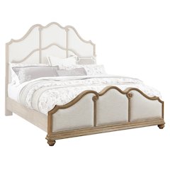 Pulaski Weston Hills Flax Seed Queen Upholstered Footboard