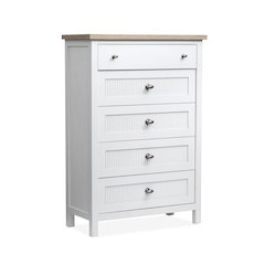 Windmill Harbour White Whisp And Sand Drawer Chest
