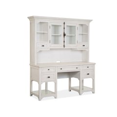 Bronwyn Alabaster Desk With Hutch