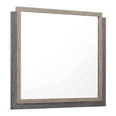 Pulaski Anderson Park Moose Trail And Frontier Brown Dresser Mirror
