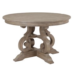 Tinley Park Dove Tail Grey 48" Round Dining Table