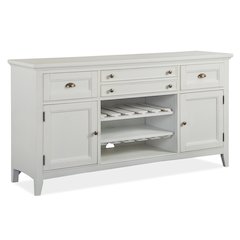 Heron Cove Chalk White And Dovetail Grey Buffet