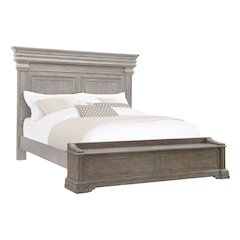 Pulaski Madison Ridge Natural Bark Queen Chest Footboard/Slats