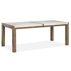 Plum Creek Sierra Brown Rectangular Dining Table