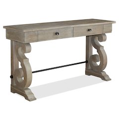 Tinley Park Dove Tail Grey Rectangular Sofa Table