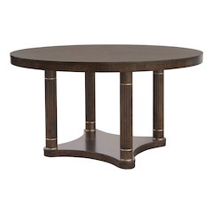 Pulaski Asher Park Piano Brown Round Dining Table