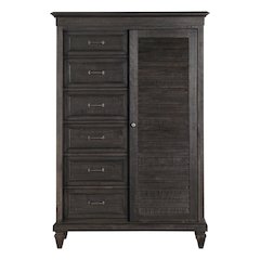 Calistoga Weathered Charcoal Gentleman'S Chest