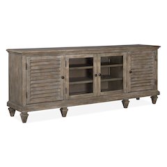 Calistoga Dovetail Grey Large Console