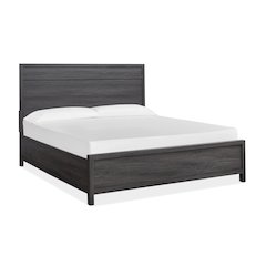 Merrifield Raisin Black Queen Panel Bed