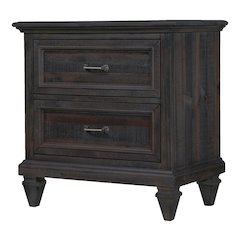 Calistoga Weathered Charcoal Drawer Nightstand