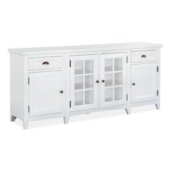 Heron Cove Chalk White 70" Console