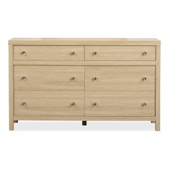 Merrifield Sandstone Beige Double Drawer Dresser