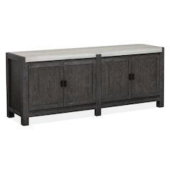 Plum Creek Ravenwood Black Door Console