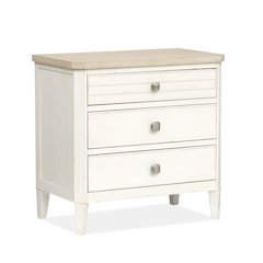 Echo Isles Sea Pearl And Driftwood Drawer Nightstand