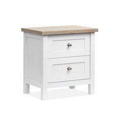Windmill Harbour White Whisp And Sand Drawer Nightstand
