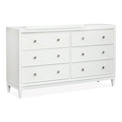 Springhouse Whisper White Double Drawer Dresser