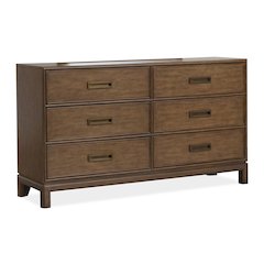 Ridgefield Russet Double Drawer Dresser