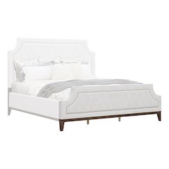 Pulaski Asher Park Piano Brown Queen Upholstered Footboard/Slats