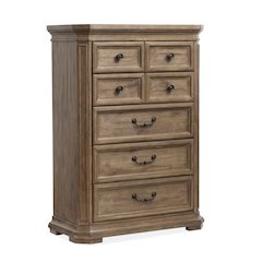 Adler Court Florentine Walnut Drawer Chest