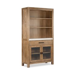 Plum Creek Sierra Brown Display Cabinet